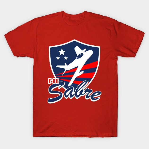 F-86 Sabre T-Shirt by TCP